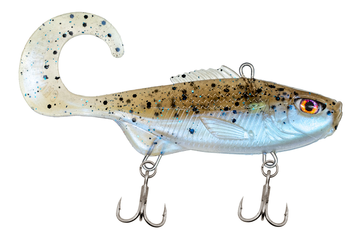 Chasebaits Curly Vibe 85mm Soft Vibe Lure