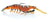 Chasebaits Flick Prawn 65mm Soft Plastic Lure