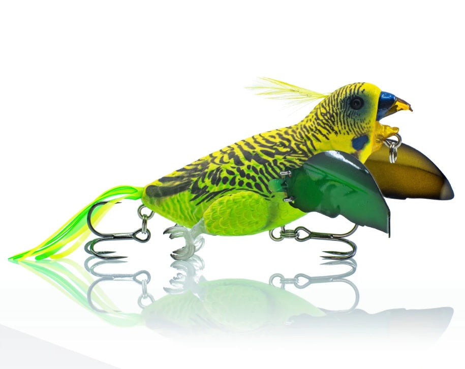 Chasebaits The Smuggler Budgie Bird Surface Walker Topwater Lure