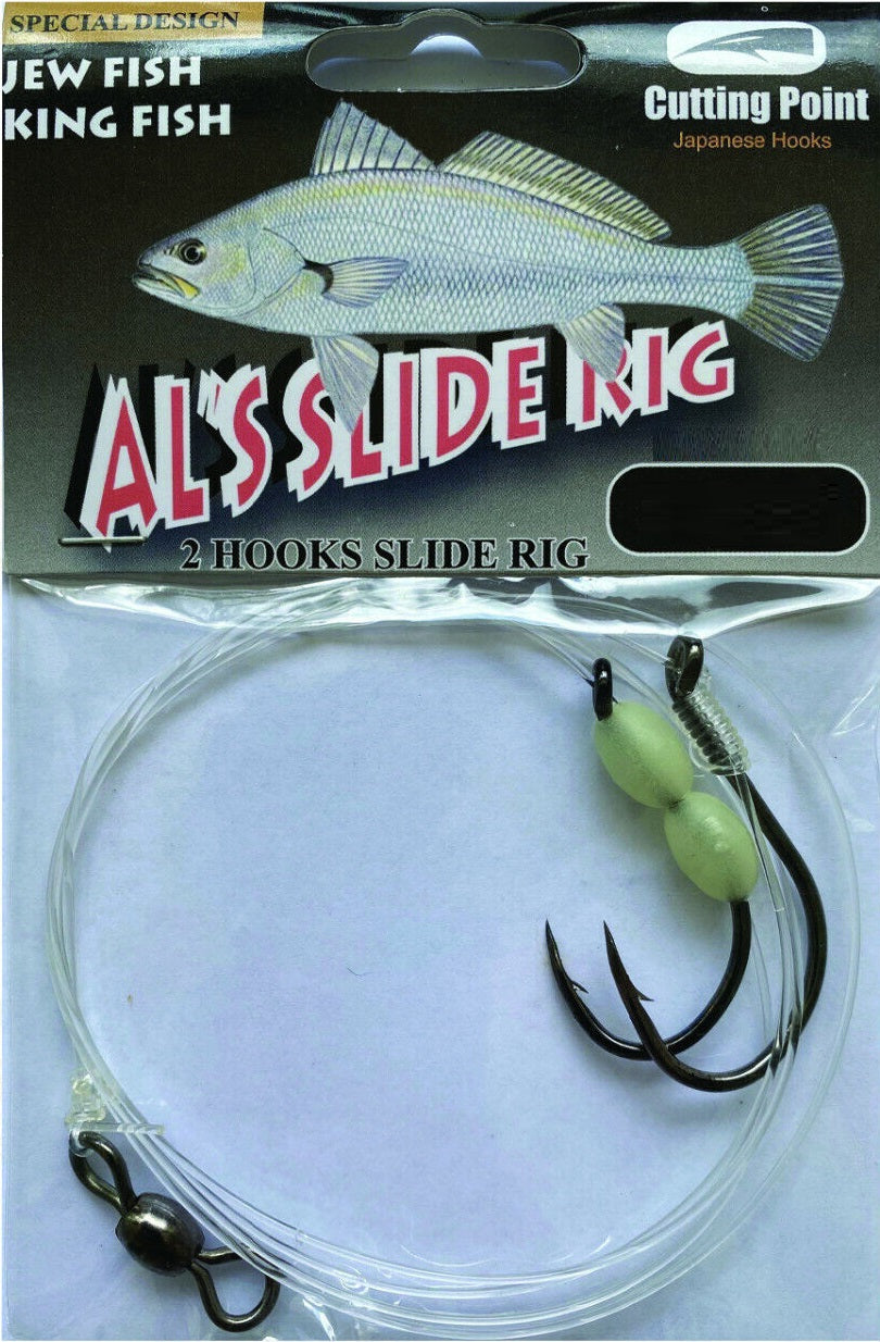 Cobalt Blue Als 2 Hook Pre Tied Slide Rig