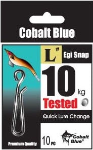 Cobalt Blue Egi Clip Squid Fishing Snap