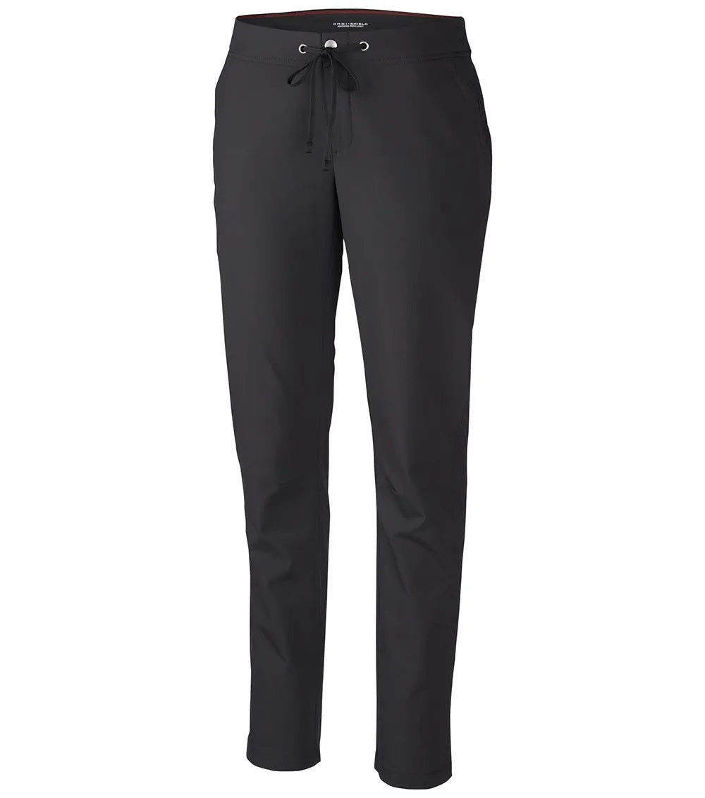 Columbia Anytime Outdoor Midweight Womens Slim Pants Black