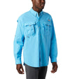 Columbia PFG Bahama II Long Sleeve Mens Shirt Riptide