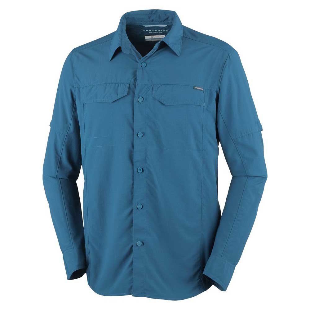Columbia Silver Ridge Long Sleeve Mens Shirt Phoenix Blue