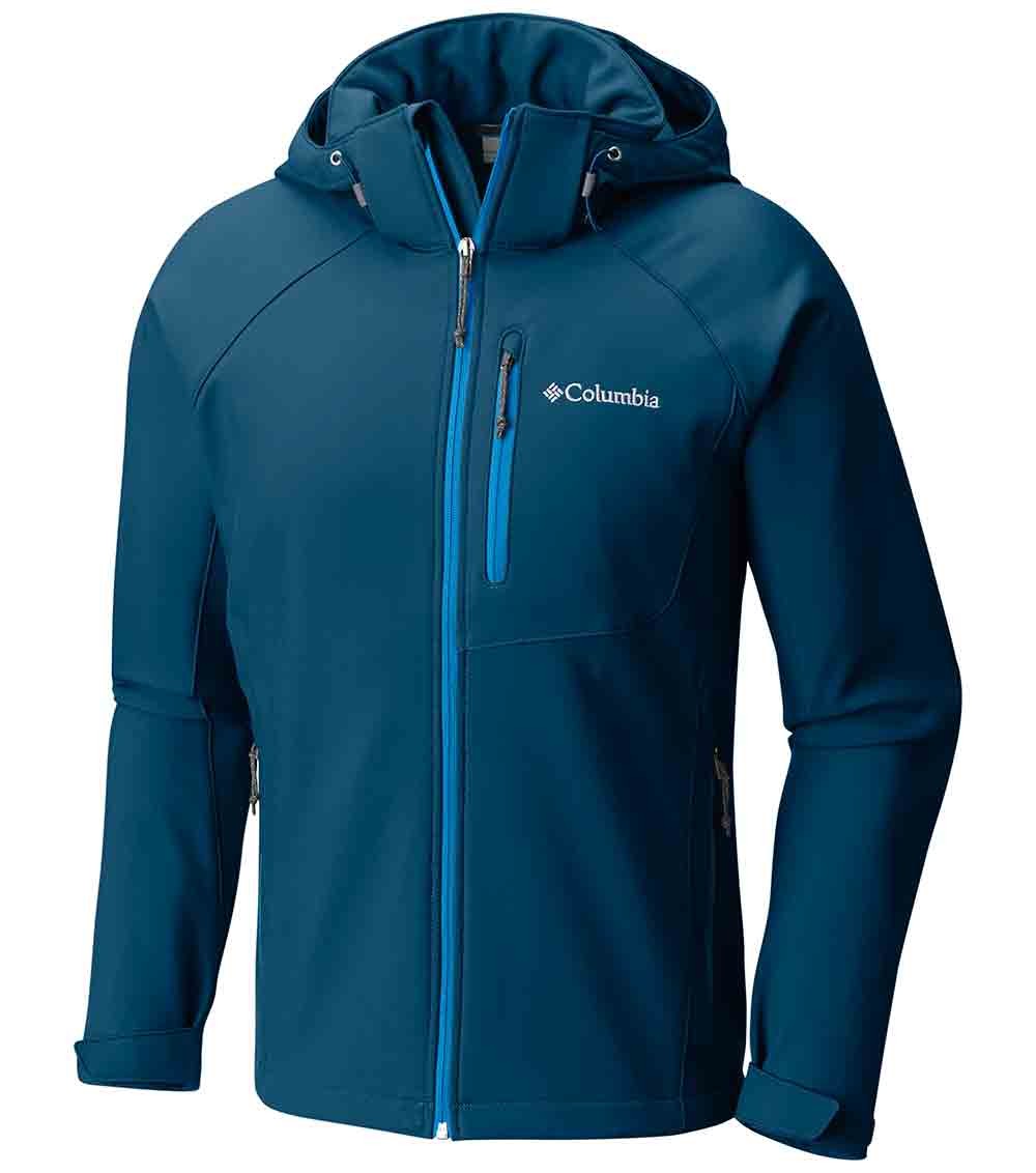 Columbia Cascade Ridge II Softshell Mens Jacket Blue