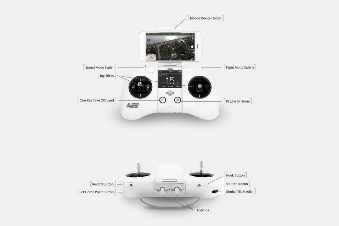Condor Drone with Newton-3 Release System Fishing Kit