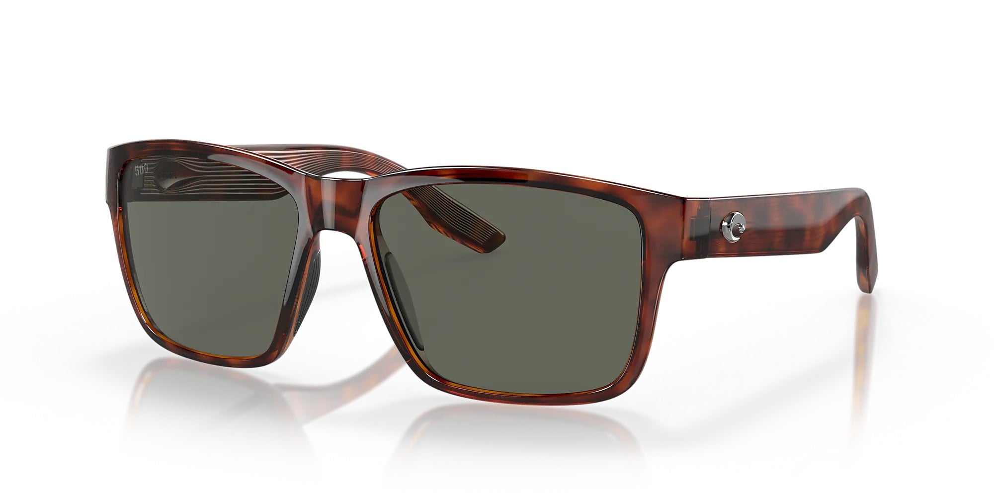 Costa 06S9049 90490757 Paunch Tortoise Frame Glass Gray Mirror 580g Lens Polarised Sunglasses