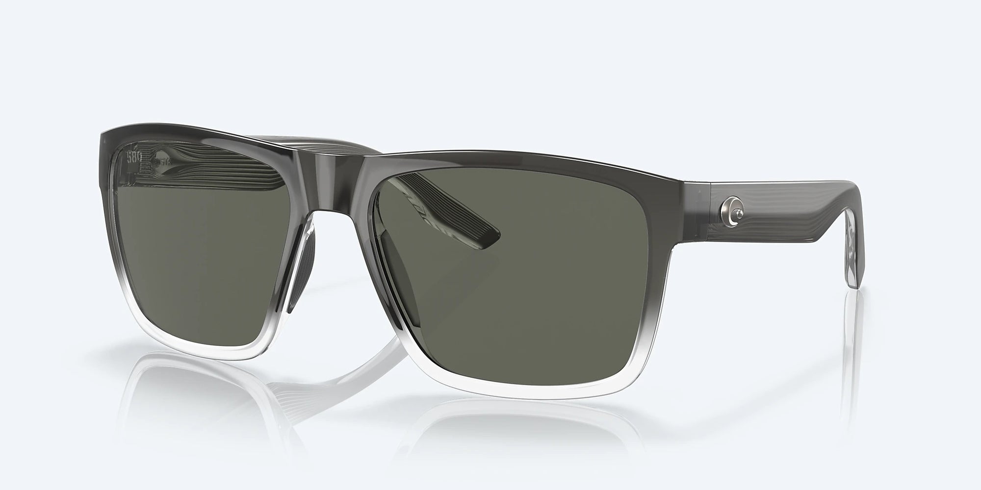 Costa 06S9050 90500559 Paunch XL Fog Gray Frame Glass Gray Mirror 580g Lens Polarised Sunglasses