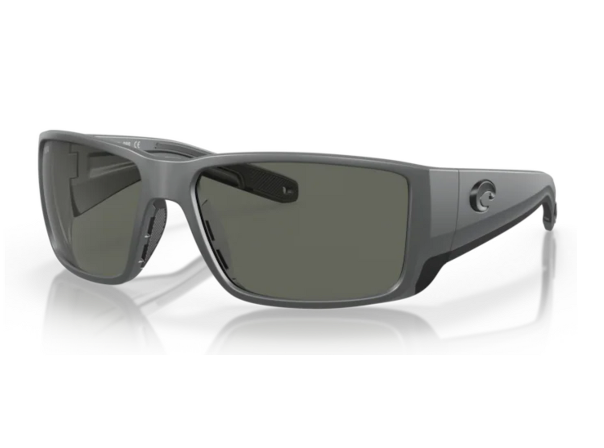 Costa Del Mar Blackfin Pro Matte Grey Frame Glass Lens Polarised Performance Sunglasses