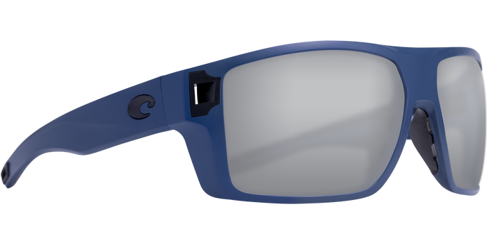 Costa Del Mar Diego Midnight Blue Frame Polarised Sunglasses - Silver Mirror 580G