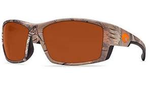 Costa Del Mar Fantail Realtree Camo Frame Polarised Lens Performance Sunglasses - Copper 580P