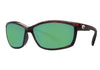 Costa Del Mar Manta Tortoise Frame Polarised Lens Performance Sunglasses - Green 580G