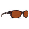 Costa Del Mar Trevally Shiny Tortoise Frame 580g Copper Glass Lens Polarised Performance Sunglasses