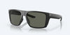 Costa Lido Matte Black Frame Glass 580g Lens Polarised Sunglasses