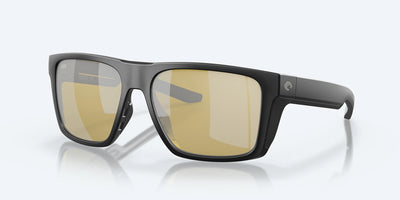Costa Lido Matte Black Frame Glass 580g Lens Polarised Sunglasses