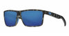 Costa Rinconcito Matte Tiger Frame Polarised Sunglasses - Blue Mirror 580G