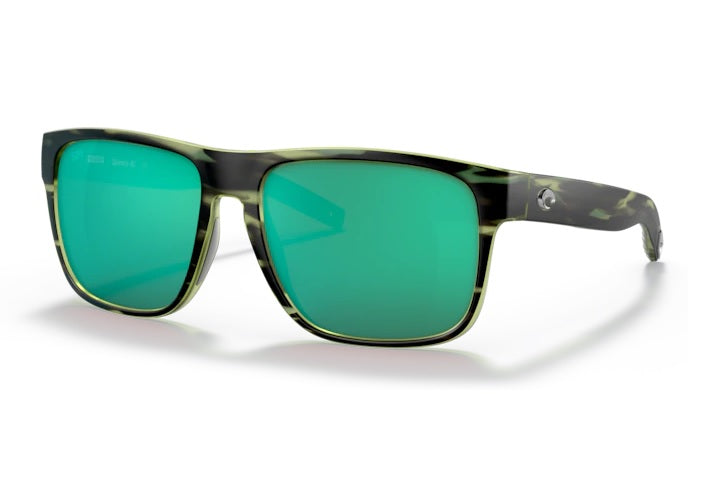 Costa Spearo XL Matte Reef Frame Blue Mirror 580g Glass Lens Performance Polarised Sunglasses
