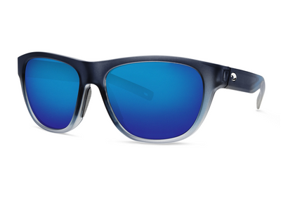 Costa Del Mar Bayside Shiny Black Frame Polarised Lens Performance Sunglasses