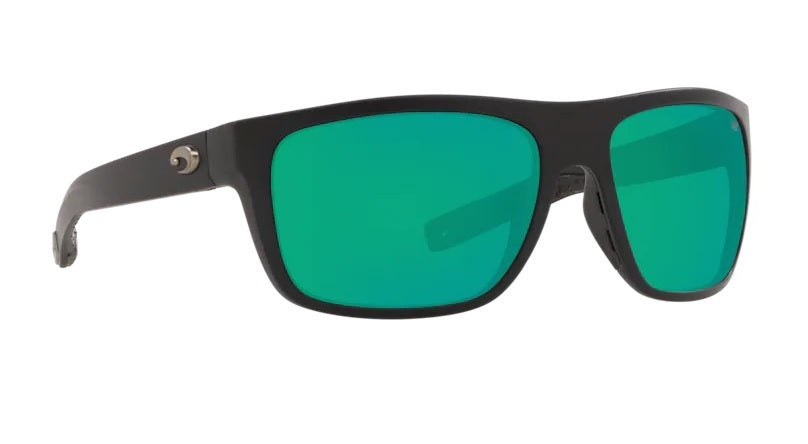 Costa Broadbill Matte Black Frame Polarised Sunglasses