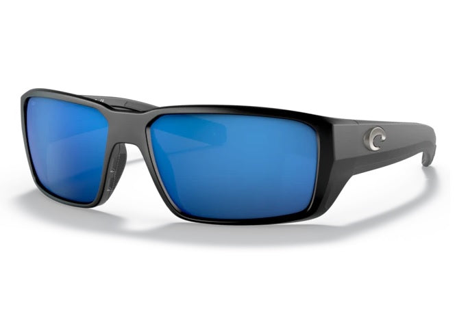 Costa Fantail Pro Matte Black Frame 580g Glass Lens Performance Polarised Sunglasses