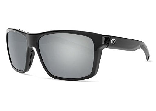 Costa Slack Tide Shiny Black Frame Polarised Sunglasses Davo's