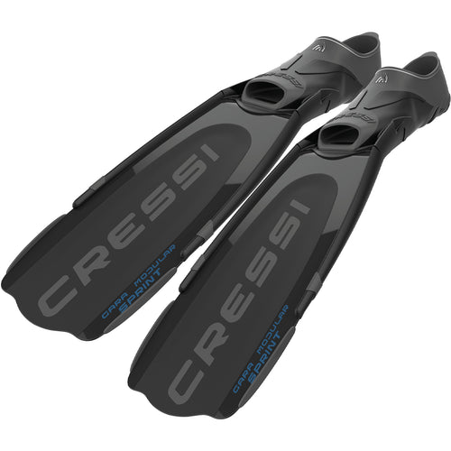 Cressi Gara Modular Sprint Freediving Snorkelling Fins