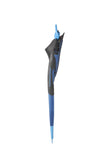 Cressi Maui Adjustable Open Heel Snorkeling Fins Black Blue