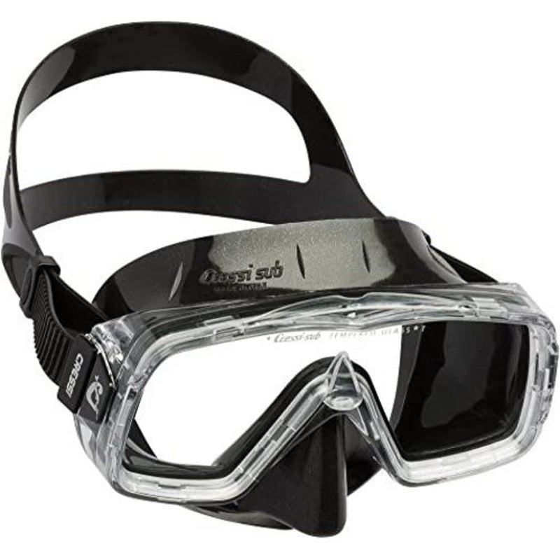 Cressi Sirena Snorkelling Mask - Black