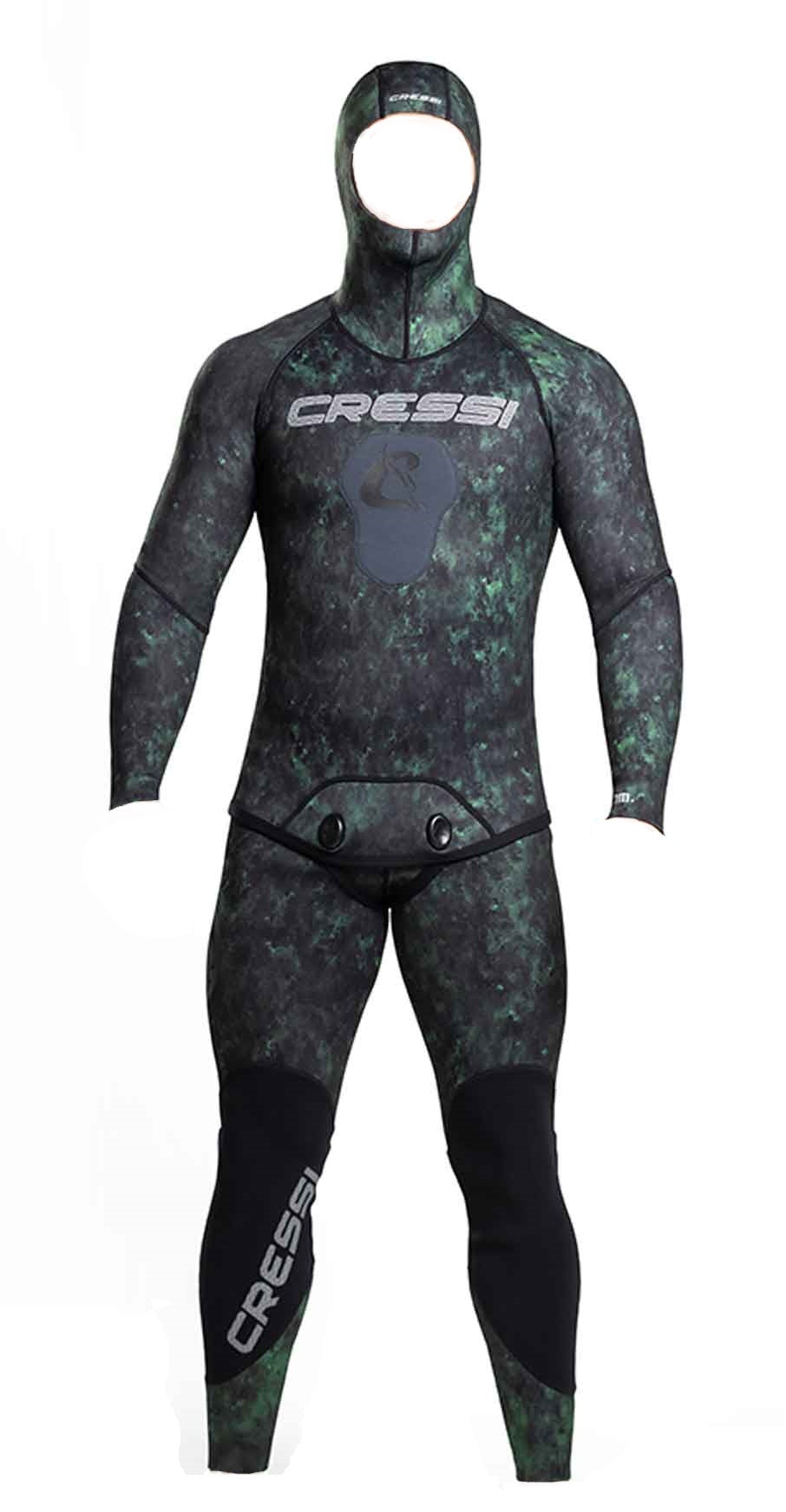 Cressi Tokugawa XTR Two-Piece 3mm Camo Wetsuit