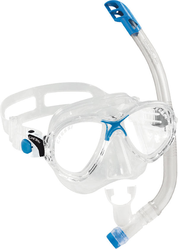 Cressi Marea VIP Junior Mask and Top Snorkel Set