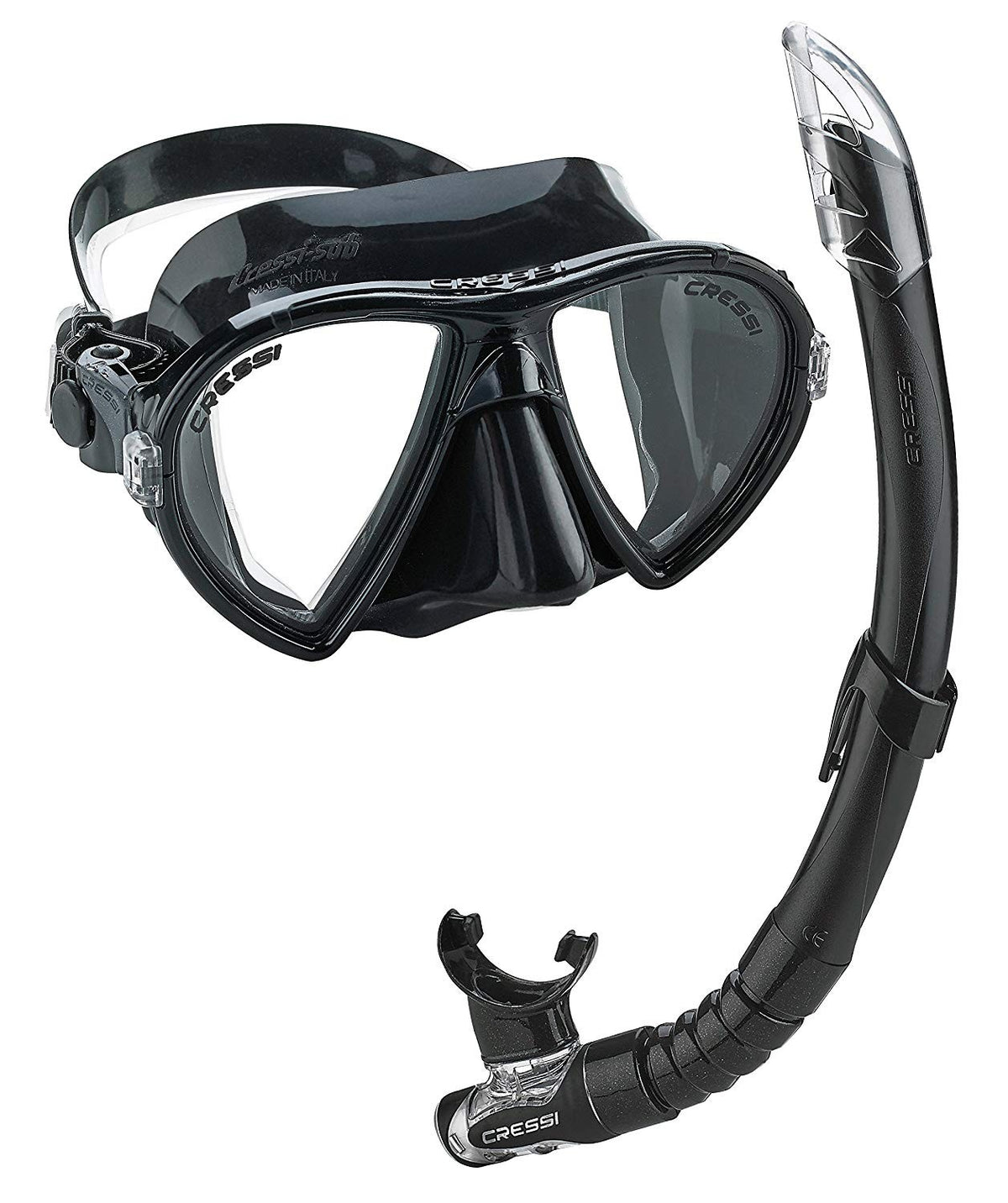 Cressi Ocean Gamma VIP Mask and Snorkel Set