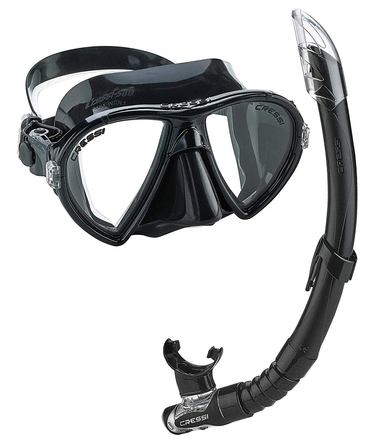 Cressi Ocean Gamma VIP Mask and Snorkel Set