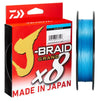 Daiwa J Braid Grand Braided Fishing Line Blue 300yds