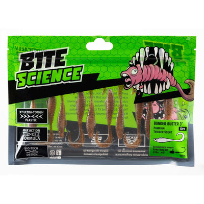 Bite Science Bunker Buster Soft Plastic Lure 3 Inch