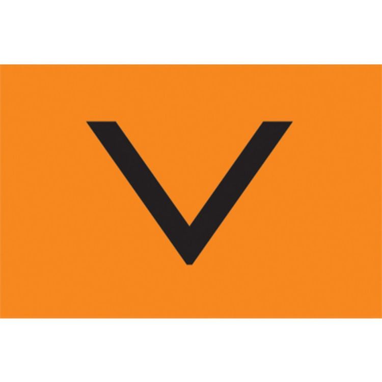 EJM 670510 Boating Safety Orange V Sheet