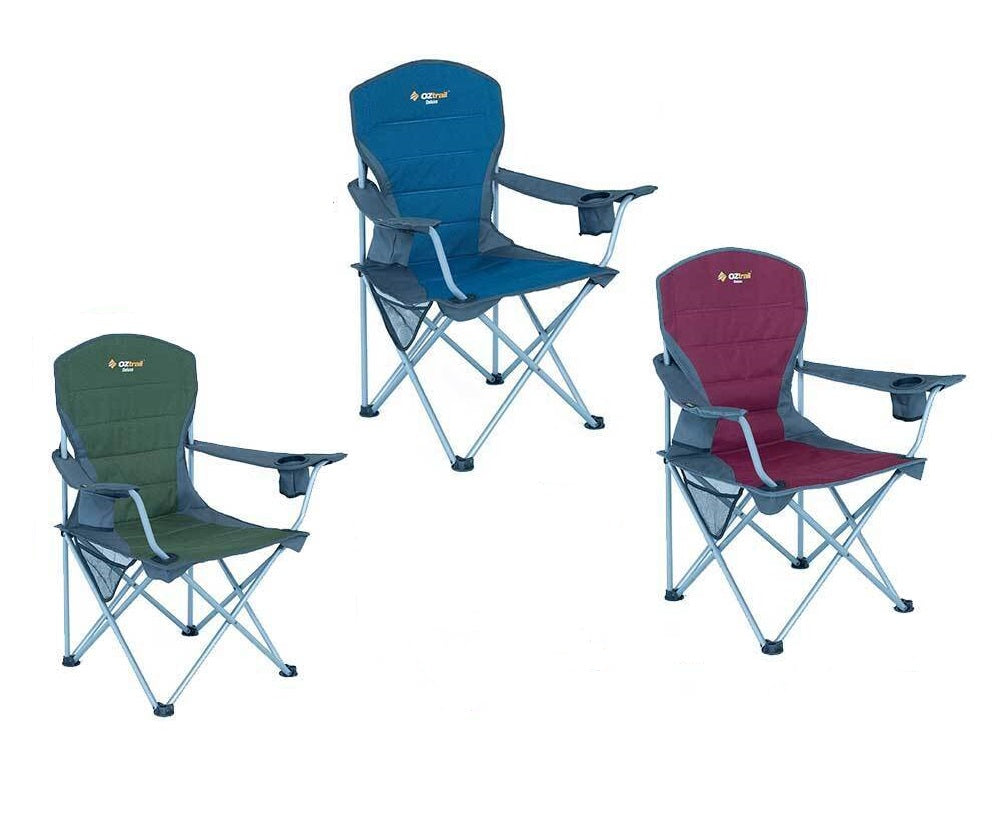 Oztrail Deluxe Jumbo Camp chair FCC-DAJ-F