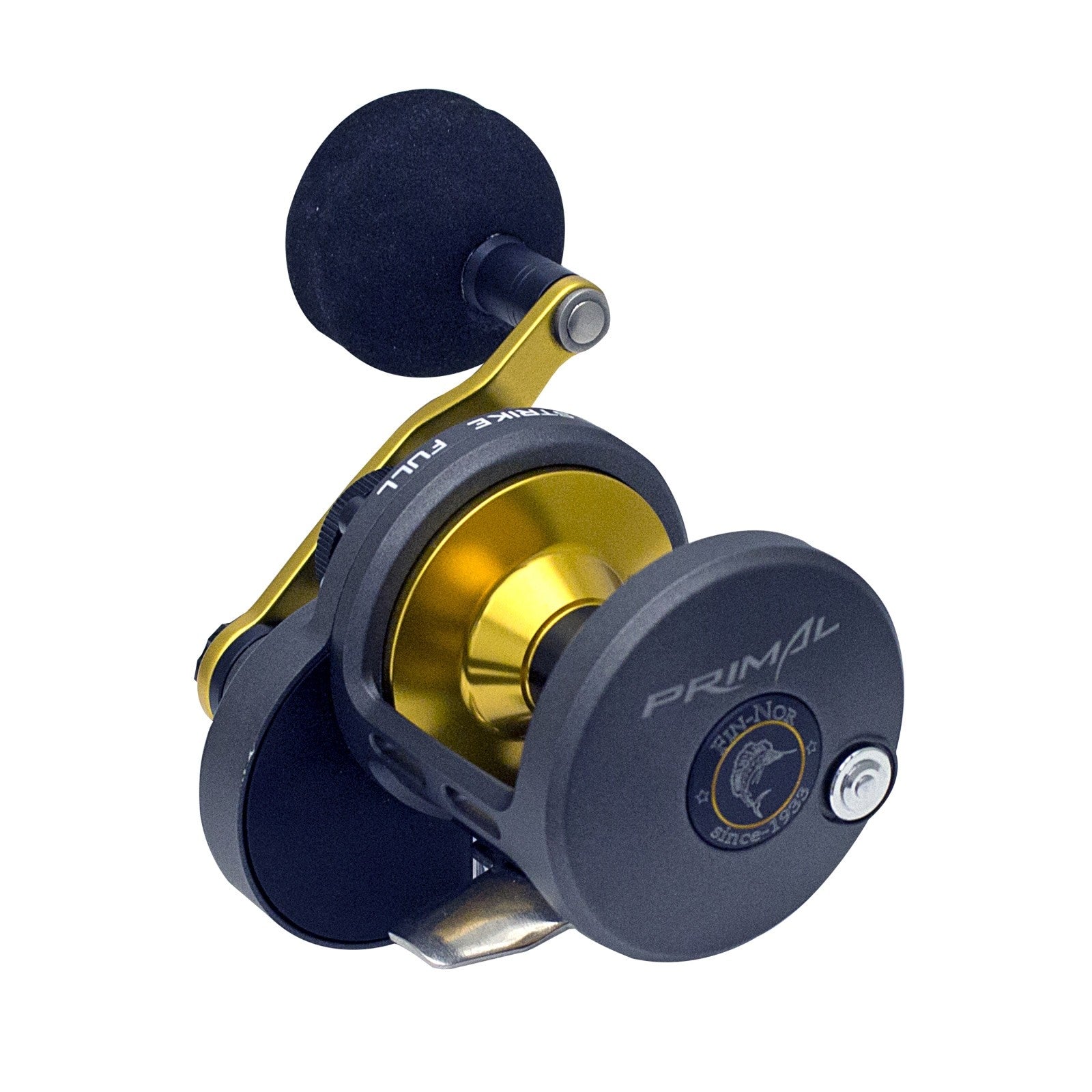 fin nor overhead fishing reels Primal Lever Drag Reel Best beginner bass fishing Color:Polychromatic crankbait hook shielded stainless steel bearings
