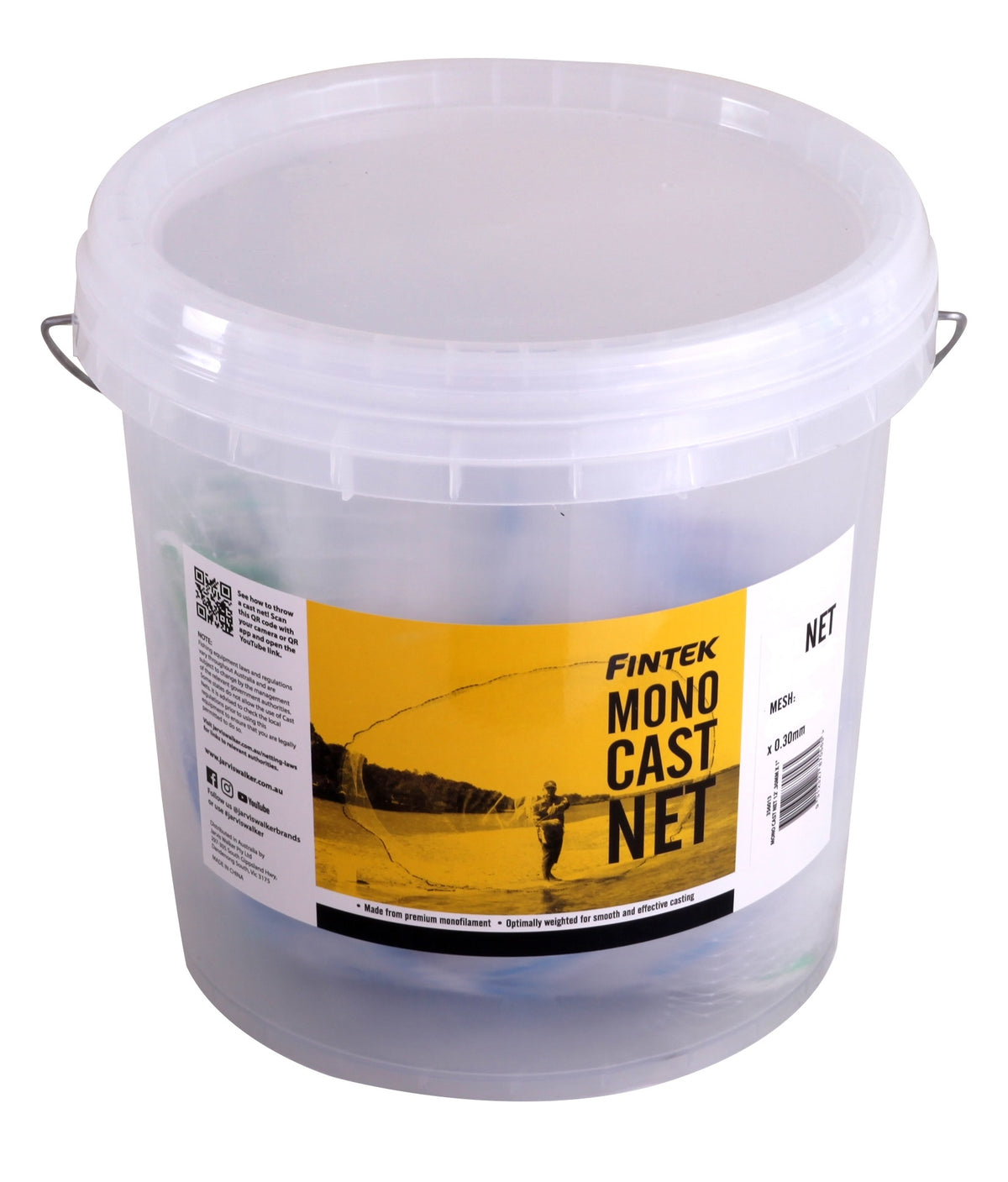 Fintek Bottom Pocket Cast Net