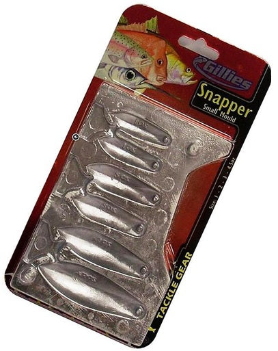 Gillies Snapper Lead Sinker Mould