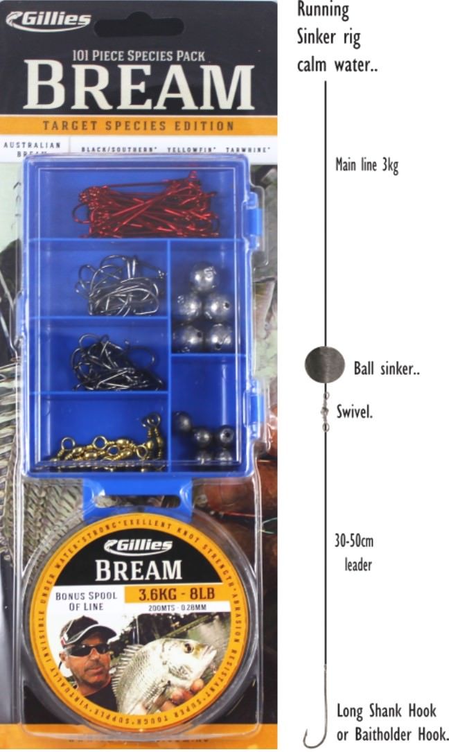 Gillies Bulk Value Species Pack with Line