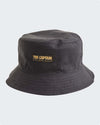 The Mad Hueys Dirty Vacay Reversible Bucket Hat Vintage Black