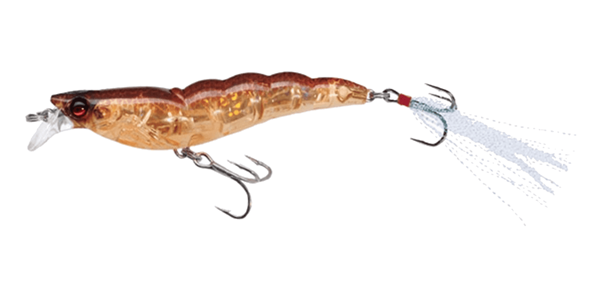 Yo Zuri Crystal Shrim 3D Prawn Hard Body Lure 90