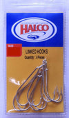 Halco Bait Trace Wire Leader Tied Rig With Ganged Hooks