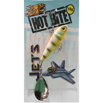 Hot Bite Jets 18g Tail Spinner Lure