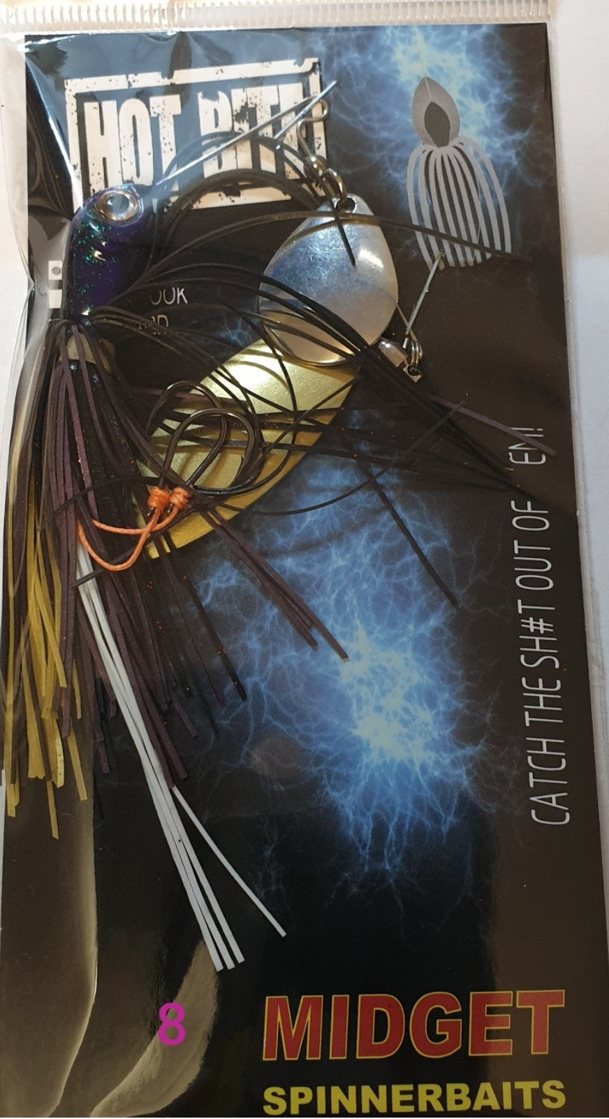 Hot Bite Midget Spinnerbait Lure - 5/8oz