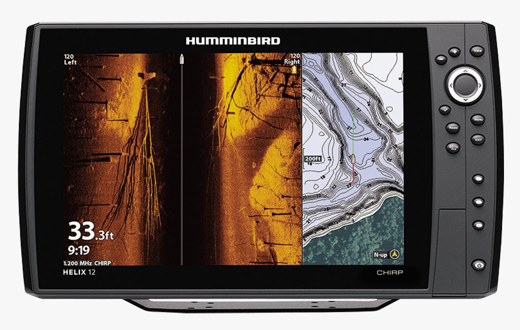 Humminbird Helix 12 CHIRP MSI GPS G3N with Navionics - 104594B