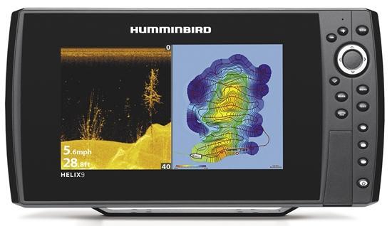 Humminbird Helix 9 Gen 3 G3N MDI+ GPS with Navionics Chartplotter Sonar Sounder Fishfinder 104574B