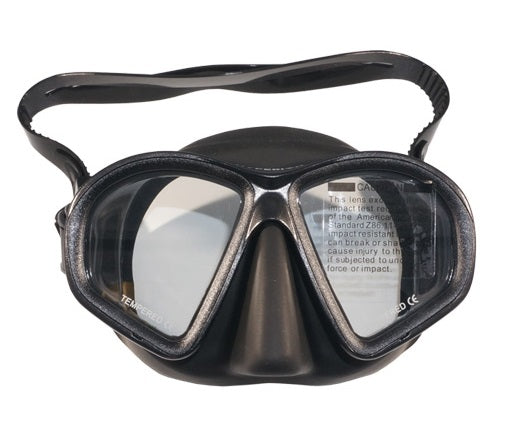 Hyperion Mako Black Dive Snorkel Mask