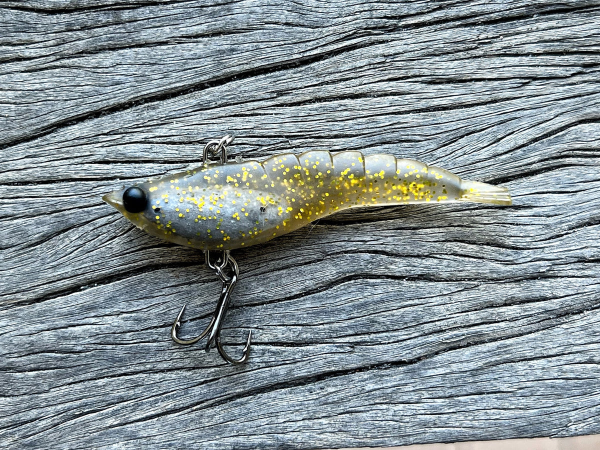 MMD Soft Prawn Vibe Lure 70mm Twin Pack