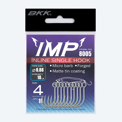 BKK Imp Single Inline Lure Hook